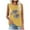 Yellow, variant on Drses Womens Tank Tops Summer T Shirts Sleeveless Casual Loose Beach Tunic Blouses