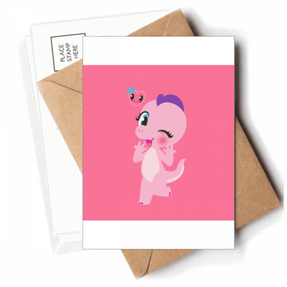 Dinosaur Kingdom Love You Postcards Envelopes Blank Note Cards Mailing