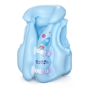 Puddle Jumper WonderSplash Inflatable Toddler Swim Training Vest, 42-66lbs (19-30kg) Weight Capacity