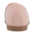 thumbnail image 4 of Journee Womens Myeesha Loafer Slip On Square Toe Dress Flats, 4 of 10