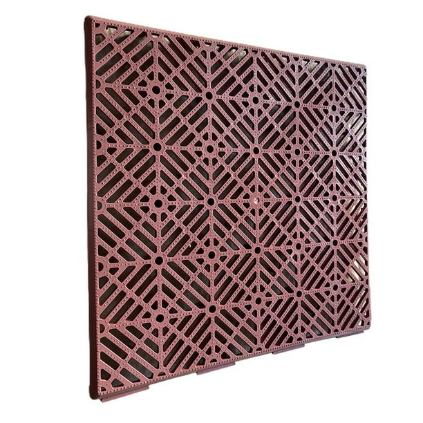 SUNFEX Interlocking Plastic Garden Tiles Nonslip Path Floor Lawn Paving