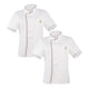 thumbnail image 1 of 2x Chaqueta de Cocinero Hombres Mujeres Ropa Formal Hotel Comodo de Colco Uniforme del chef unisex, 1 of 8