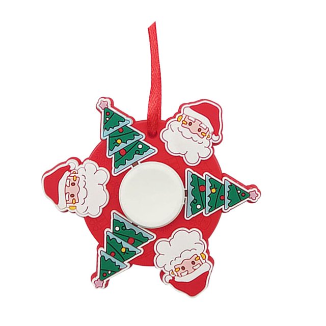 Gibobby Decoraciones navideñas Decoración del árbol de Navidad Colgante pequeño Pegamento Colgante creativo Colgante de Navidad(D)
