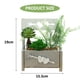 thumbnail image 2 of Plantas verdes artificiales de decoración creativa de moda en macetas suculentas de simulación de flores falsas, 2 of 5