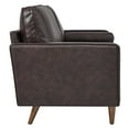 thumbnail image 3 of Modway Valour Leather Sofa in Brown, 3 of 8