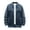 Navy, variant on WREESH Fashion Zip-Up Sweater Jacket Men's Thickened Cardigan Sweater Jacket Stand Collar Colorblock Knitted Coat Long Sleeve Hoodless Casual Coat/Jacket Sweater Dark Gray