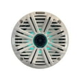 thumbnail image 3 of 1 Pair (QTY 2) of Kicker 6.5" 2-Way 195 Watts Max Power Coaxial Marine Audio MultiColor LED Speakers with White Salt Water Grilles, 6.5" Marine Tower Speaker Enclosures (Pair) - White, 3 of 4