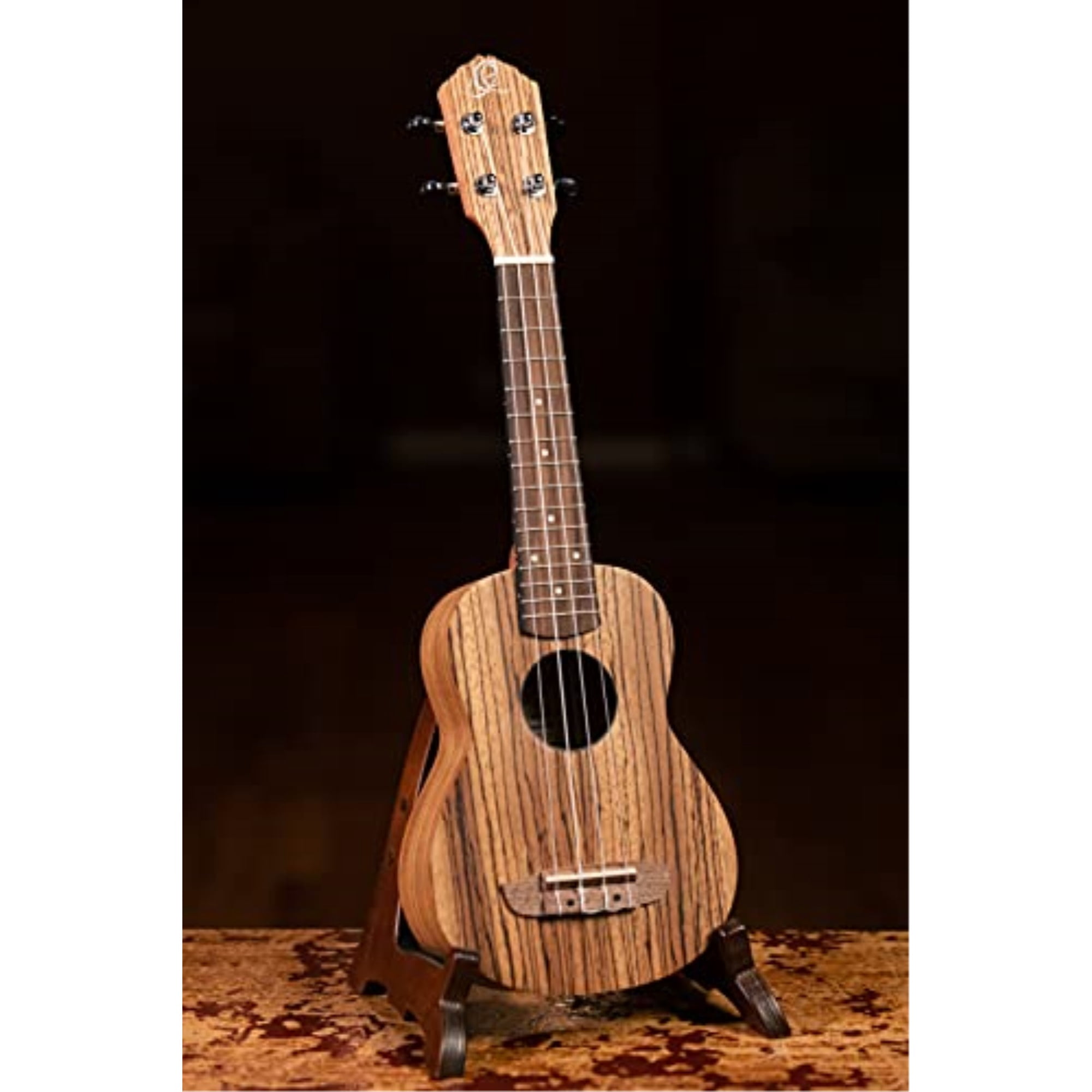 Ortega Friends Series Zebrawood Ukulele