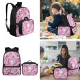 thumbnail image 5 of Bulopur Cute Axolotl Print Kids Backpack Set 4 Pcs Floral Kawaii Lightweight Kids School Bag with Lunch Bag, Pencil Case and Water Bottle Cover for Axolotl Loving Toddler Girls, 5 of 8
