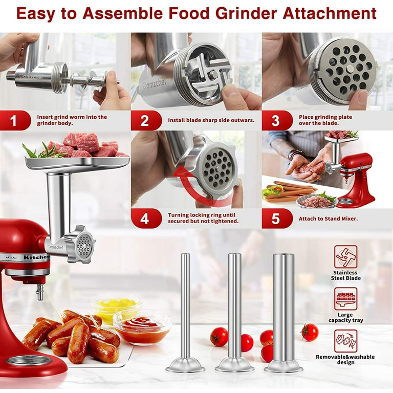 Metal Food Grinder Attachment For