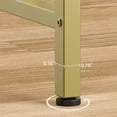 thumbnail image 6 of Narrow Console Table, Sofa Table, 39.4" Behind Couch Table Hallway Table for Entryway Living Room, Gold, 6 of 6