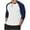 Blue, variant on ZCFZJW Men's Henley Shirts Trendy Fall Raglan Long Sleeve Slim-Fit Casual Cotton Baseball Crewneck Athletic Workout Tee Shirt Tops Khaki M