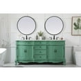 thumbnail image 6 of 72 inch double bathroom vanity in vintage mint, 6 of 8
