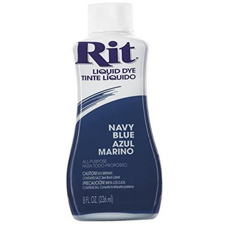 rit dye liquid fIric dye, 8-ounce, navy blue