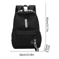 thumbnail image 2 of Mochila Hiroekza, mochila escolar, mochila grande para estudiantes de secundaria, bolsa deportiva de gran capacidad, bolsa de viaje, útiles escolares, útiles escolares., 2 of 5
