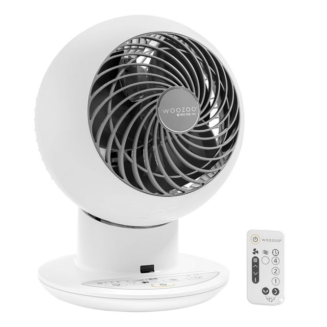 Ventilador IRIS USA Woozoo SC15T con mando a distancia blanco