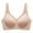 Beige2, variant on Jalioing Seamless Bras for Women Push up Breathable Bralettes Full Coverage Racerback Bra