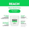 thumbnail image 2 of REACH Mint Waxed Dental Floss, 55 Yard, 2 of 6