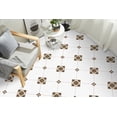 thumbnail image 5 of DEWOO 10 Sheet Peel and Stick Floor Tile, Vinyl Flooring, Waterproof DIY Flooring for Bathroom, Kitchen, Fireplace, Stairs, Bedrooms, Wall, Pantry Room 12"x 12", 5 of 5