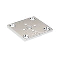 thumbnail image 2 of CRL D695BA Brite Anodized Standard 2" x 2" Base for Post Extrusion, 2 of 3