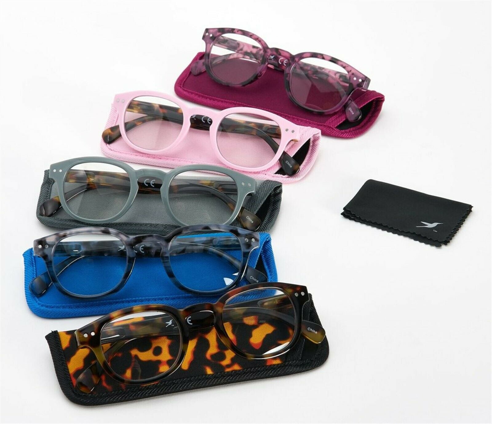 Hummingbird Set Five Malmo Blue Light Readers Strength 025 Women's