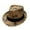 A-Khaki561, variant on Yuanlong Fedora Hats Unisex Coconut tree Tie Design Woven Straw Jazz Hat Summer Lightweight Breathable Fashion Beach Caps