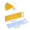 thumbnail image 2 of Uxcell Aluminum Heatsink Gold Tone 70x22x3mm with Tools and 1 x Pre-Cut Thermal Pad for SSD, 2 of 5