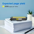 thumbnail image 7 of TN225 Yellow Toner Cartridges Replacement for Brother TN-225 TN225 Compatible with MFC-9130CW HL-3170CDW HL-3140CW MFC-9330CDW(1 Yelllow), 7 of 7