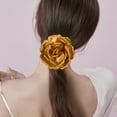 thumbnail image 3 of Rose Flower Brooches and Pins for Women | Hat Pins for Women | Flower Brooches for Women | Hair Pins for Women | Flower Pins for Clothes | Flower Hair Clips for Women | Lapel Pins for Women, Golden, 3 of 6