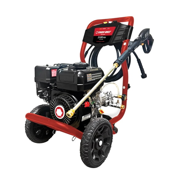 Troy-Bilt 3100 PSI Gas Pressure Washer with 2.3 GPM Axial Cam Pump