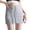 Grey, variant on Fgnfyis Tennis Skirts for Women Style Drawstring Sports Skirt with Zipper Pocket High Waist A Line Half Skirt Womens Skirts Black M