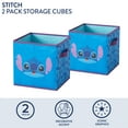 thumbnail image 4 of Stitch Kids' 2-Pack Storage Cubes, 10" x 10", 4 of 5