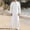 White, variant on GSPCLAM Summer Outfits Sets for Men 2 Piece Linen Lightweight Long Sleeve Shirt Casual Loose Fit Pants Suits for Everyday Commute