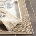 thumbnail image 5 of SAFAVIEH Terrace Kelleh Geometric Indoor/Outdoor Area Rug, Beige/Ivory, 4' x 6', 5 of 16