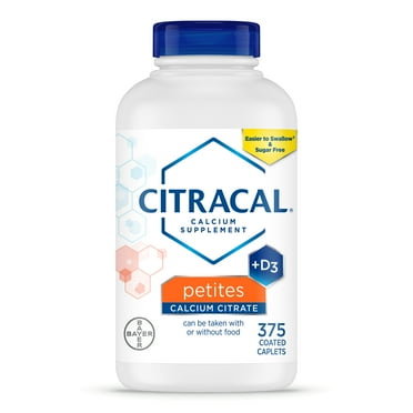 Citracal Petites, Calcium with Vitamin D3, Bone Health Support Supplement, 375 Count