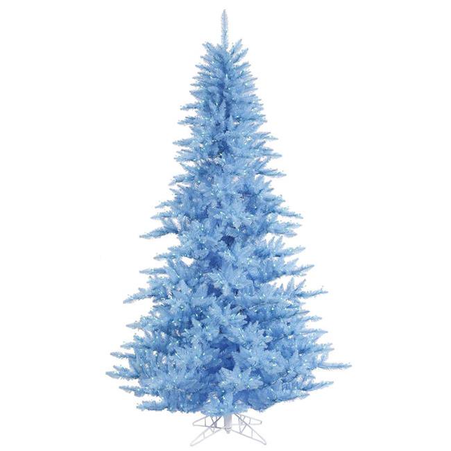 Vickerman K164246 4.5 ft. x 34 in. Sky Blue Fir Artificial Christmas