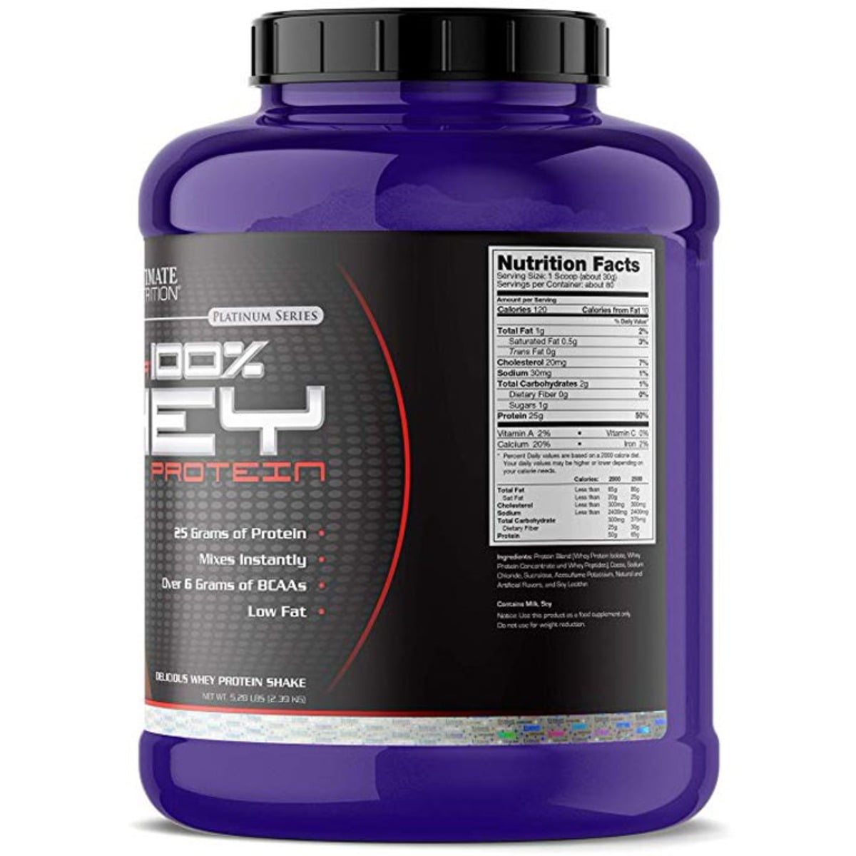 Ultimate Nutrition Prostar Whey Protein Powder- 80 Servings,5 lb