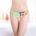 thumbnail image 2 of Bigersell Underwear Sets for Women Clearance Plus Size Cotton Underwear Women G-Strings Panty Style P-169 Nylon Period Panties Plus Size Thongs Briefs Mid Waist Women's Bikini Panties Multicolor S, 2 of 8