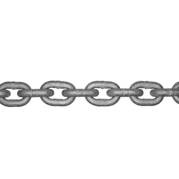 Titan Marine Ancre de Bateau Tige 10312738 Chaîne en Acier; Limite de Charge de Travail de 1300 Livres; Diamètre de 1/4 Pouce x Longueur de 141 Pieds; Galvanisé à Chaud; Acier au Carbone; Grade 30