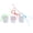 White box, variant on WINDLAND Tooth Storage for Case Tooth Keepsake Box for Kids Baby 50PCS Plastic Children Deciduous Teeth Boxs Holders Birthday Gif