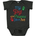 thumbnail image 3 of Inktastic My Gigi and Pawpaw Love Me Boys or Girls Baby Bodysuit, 3 of 5
