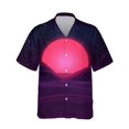 thumbnail image 3 of Camisas hawaianas de moda para hombre, camisas casuales de manga corta con botones hacia abajo para hombre, blusa de verano con estampado 3D, ropa de calle, 3 of 5