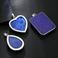 thumbnail image 5 of Natural Lapis Lazuli Gold Speckled Pendant for Earrings Necklace Handcrafted Jewelry Accessories For Women And Men, 5 of 8