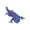 Dark Purple, variant on Christmas 3D Printed Articulated Chameleon Model Flexible Jointed Lizard Toy for Anxiety Relief and Creative Room Decor, Blue 6 Inch