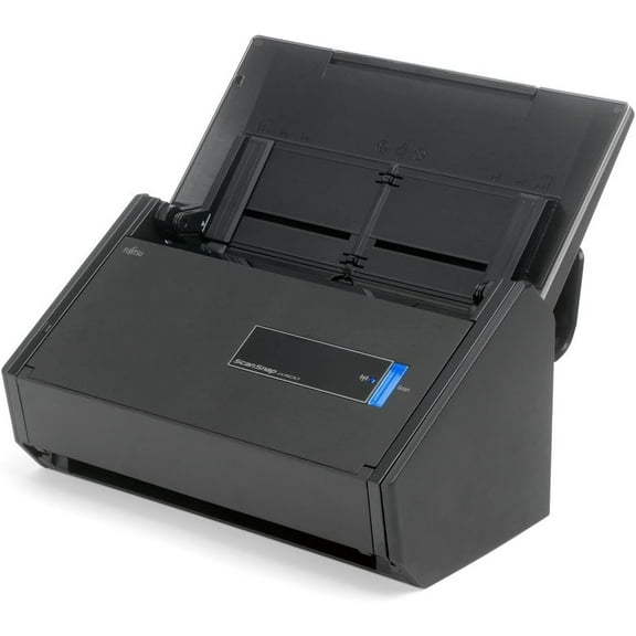 Restored Fujitsu ScanSnap iX500 Color Duplex Scanner 600 dpi, USB 3.0, Wireless, Compatible with PC, Mac, iOS & Android P/N: PA03656-B005 (Refurbished)