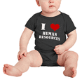 thumbnail image 2 of I Love Human Resources Cute Baby Clothes Boys Short Sleeve Romper Bodysuits, 2 of 5