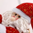 thumbnail image 4 of Climbing Rope Santa Claus Christmas Tree Pendant  Scene Decoration Fabric Home Decor Gift, 4 of 7