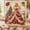#02N Christmas, variant on Fashion Doll Pearl Art DIY Kit Princess Halloween Christmas Designs, Sparkling 3D Rhinestone Craft for Seasonal Home Decor