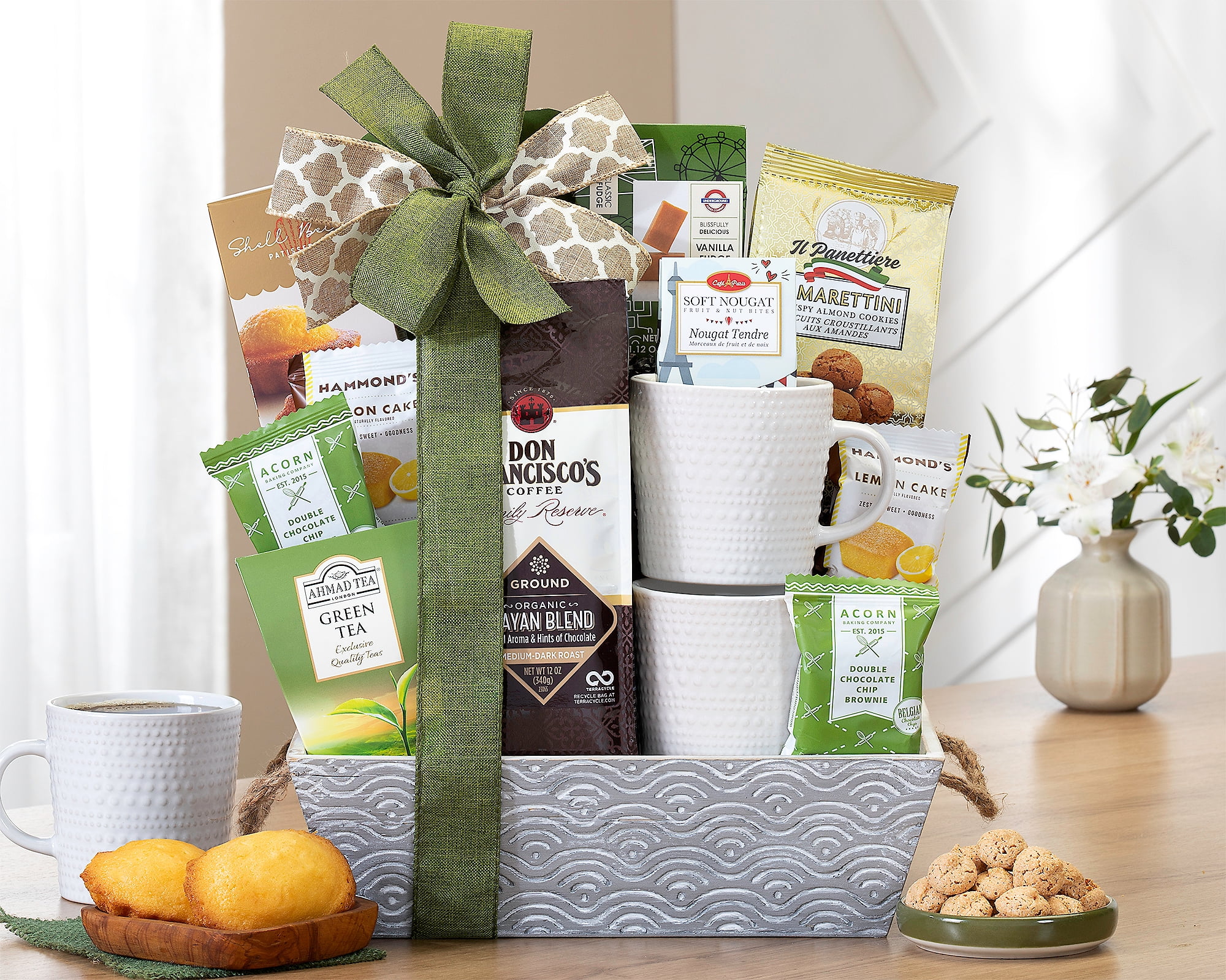 Coffee and Tea Gift Basket