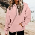 thumbnail image 2 of Winter Women's Fashion Hoodies & Sweatshirts Loose Pockets Gradient Printed Casual Long Sleeve Hoodie Pullover 2025 Sizes S-2XL, 2 of 5